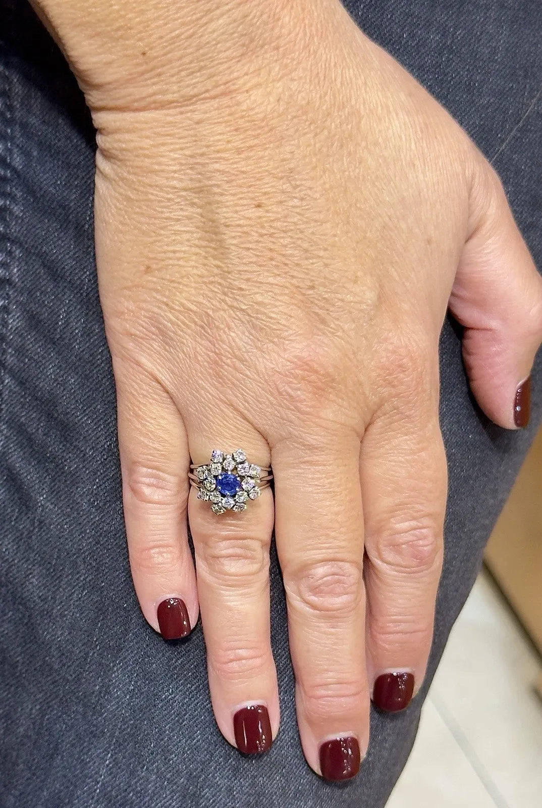 Bague ancienne or 18 carats