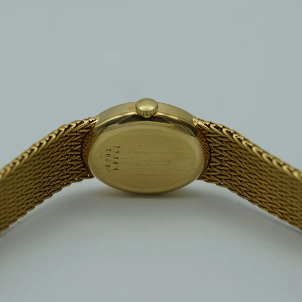 Chopard Femme Montre 5042 22MM à Remonter Manuellement Vintage 18K 750 Or Env.