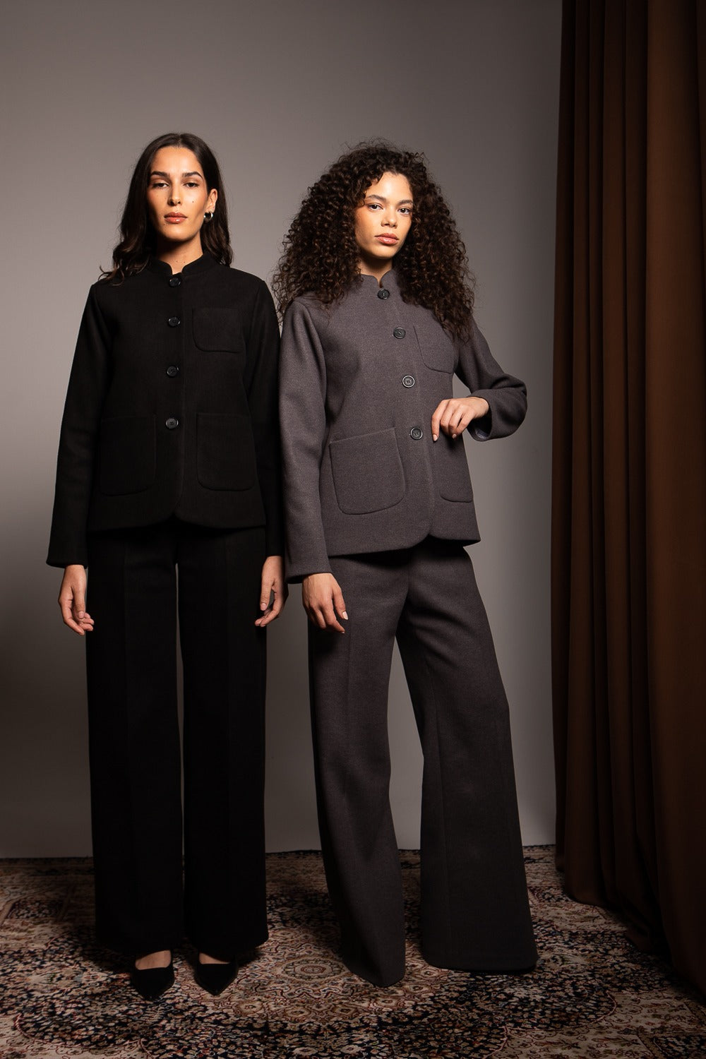 Veste en laine douce et son pantalon, LA ZEN