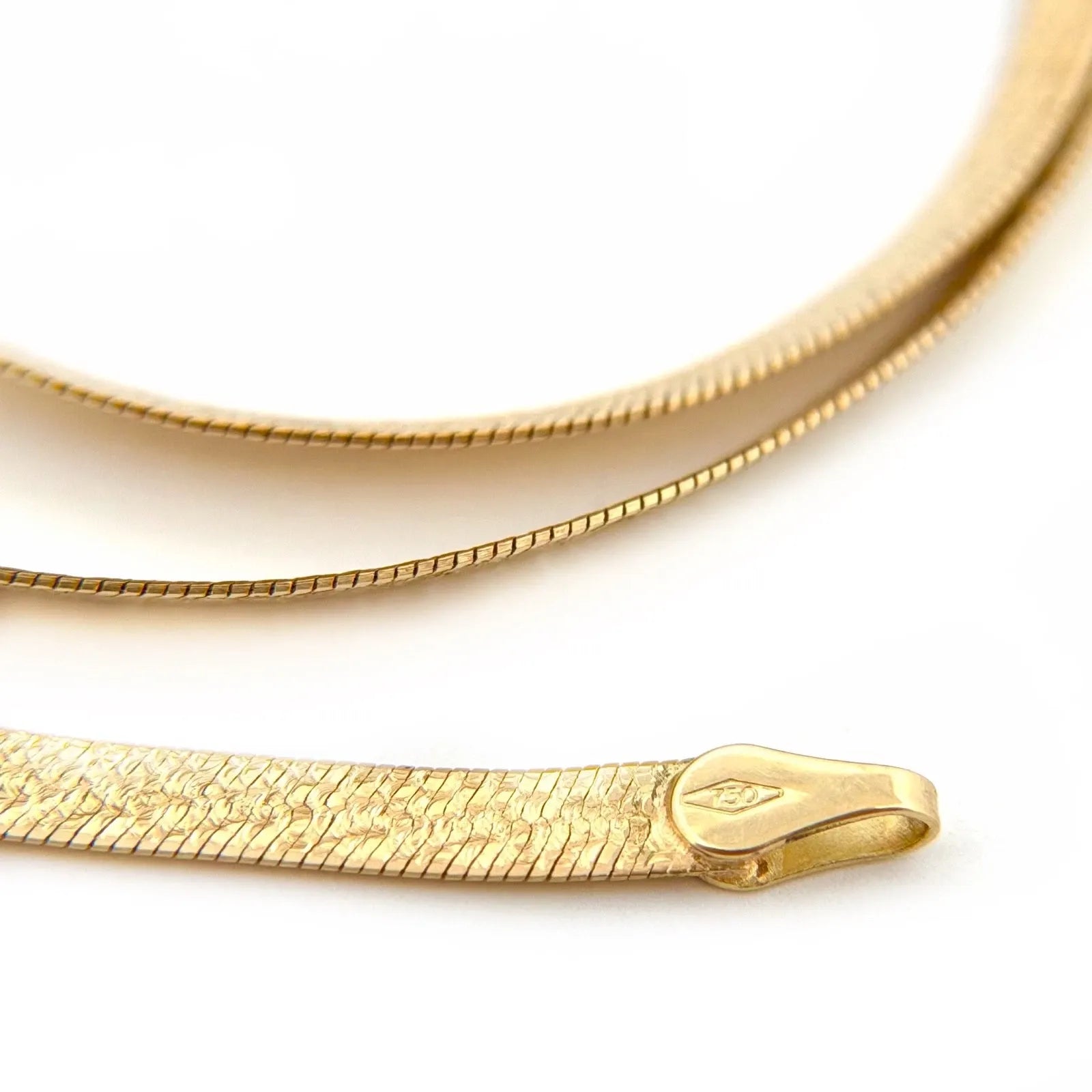 Collier en or 18 carats 750 | Collier en or | 45 cm | Fabriqué en Italie