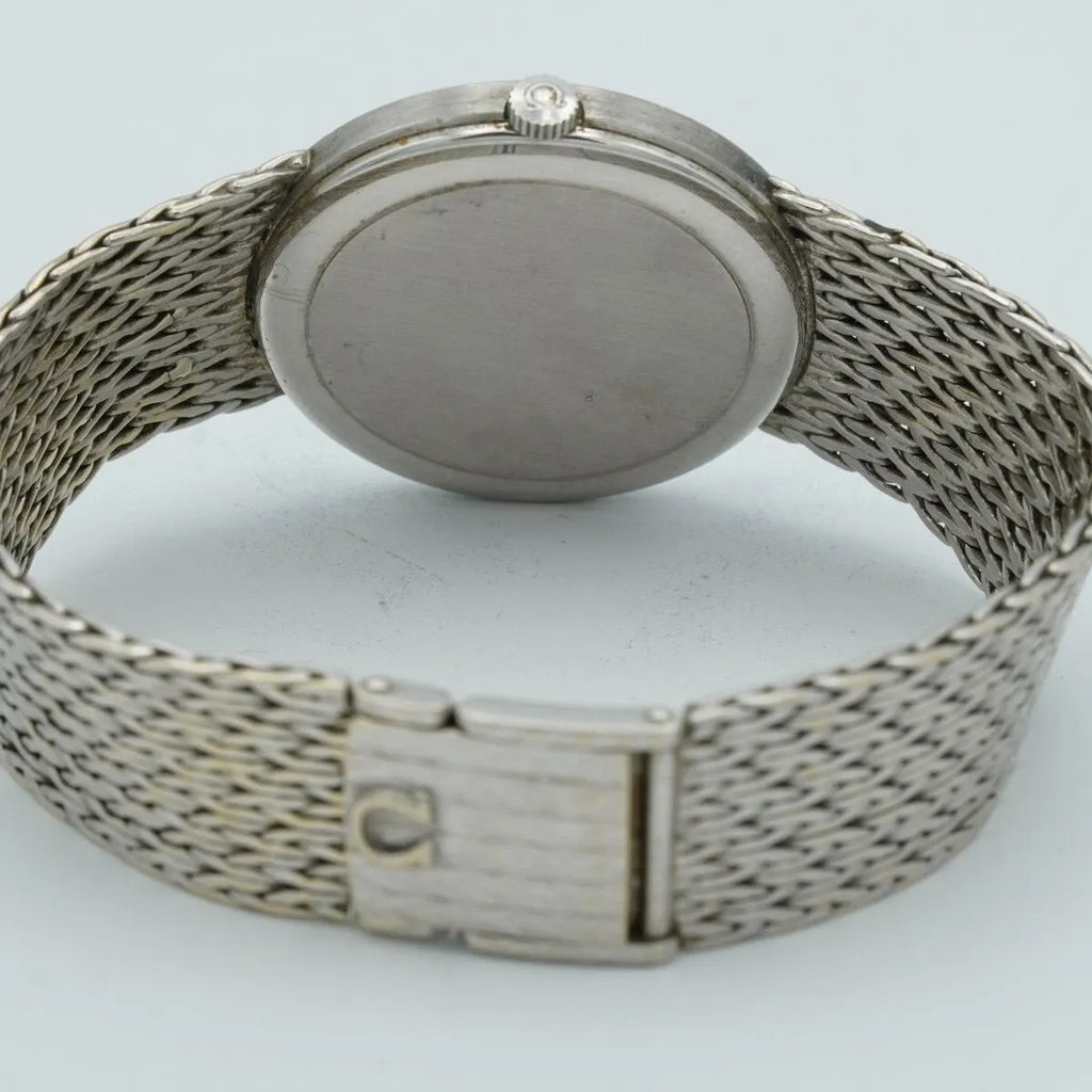 OMEGA De Ville Remontage Manuel Montre Hommes 35MM 18K 750 Or or Blanc 7271098