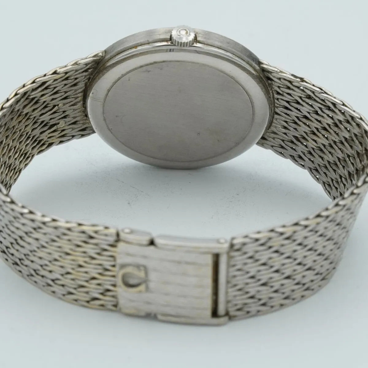 OMEGA De Ville Remontage Manuel Montre Hommes 35MM 18K 750 Or or Blanc 7271098