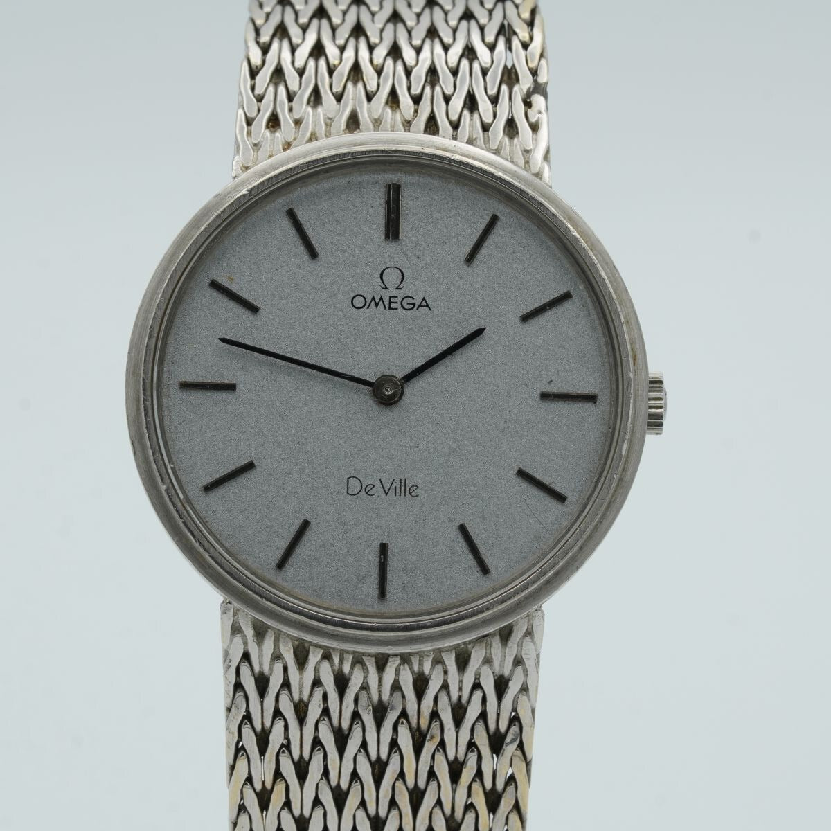 OMEGA De Ville Remontage Manuel Montre Hommes 35MM 18K 750 Or or Blanc 7271098