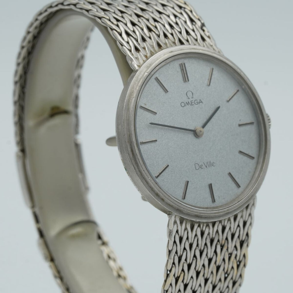 OMEGA De Ville Remontage Manuel Montre Hommes 35MM 18K 750 Or or Blanc 7271098