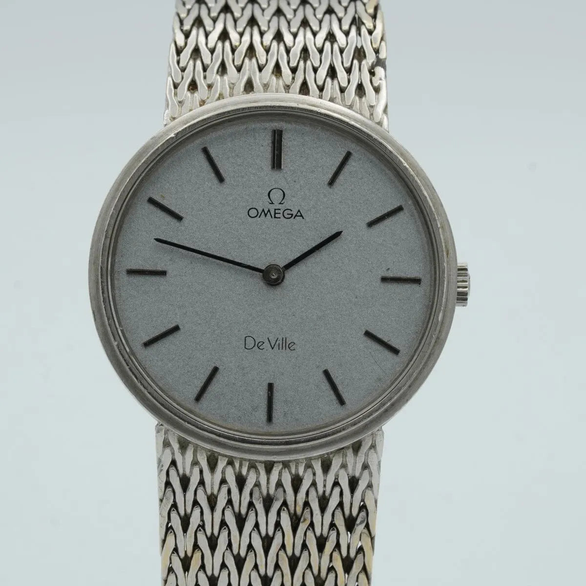 OMEGA De Ville Remontage Manuel Montre Hommes 35MM 18K 750 Or or Blanc 7271098