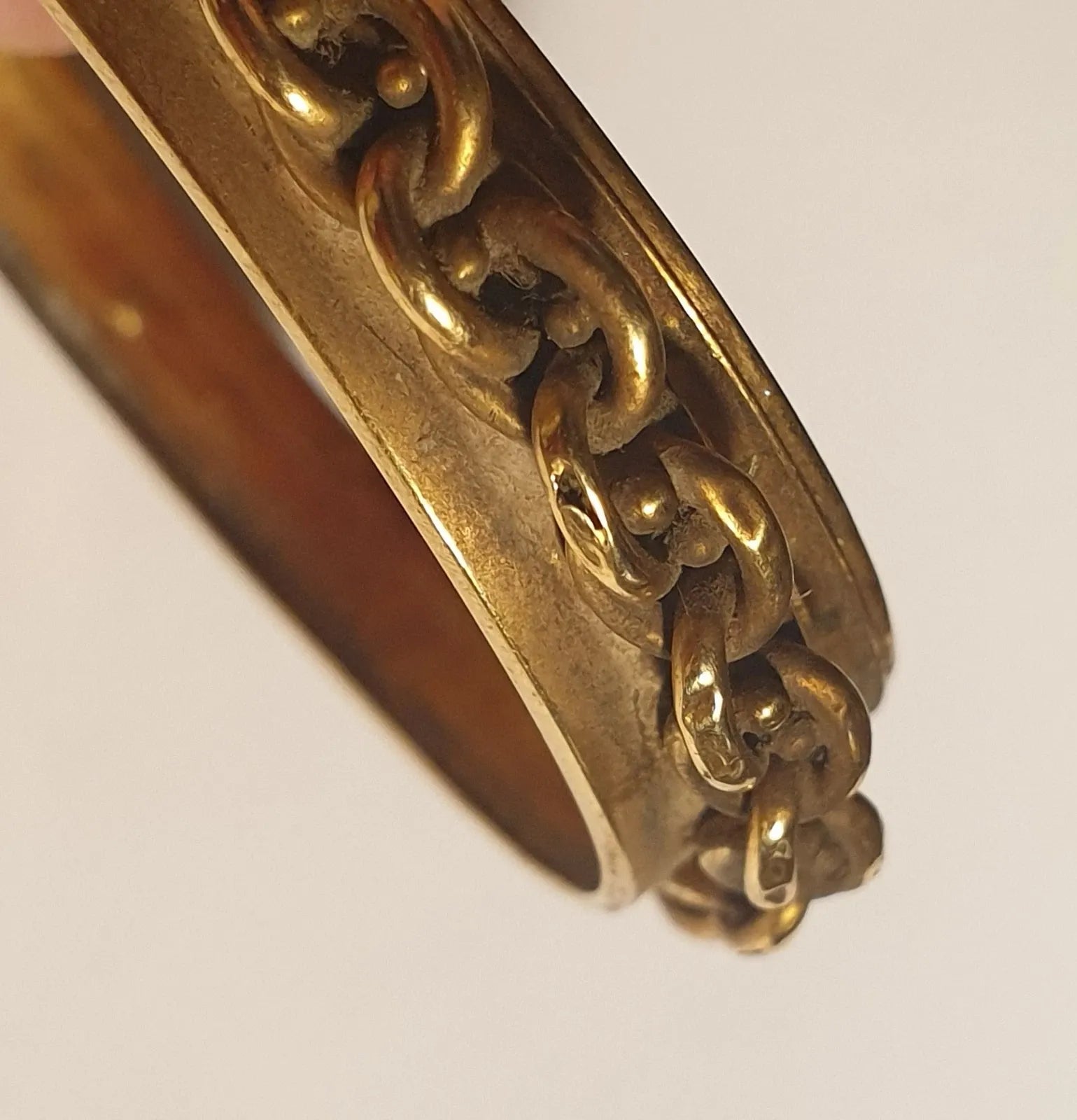 OR 18k - Carats - Jaune et blanc - 18,75 grammes